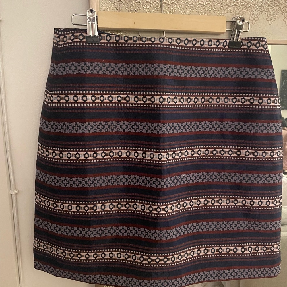 Loft Outlet Purple Mini Skirt